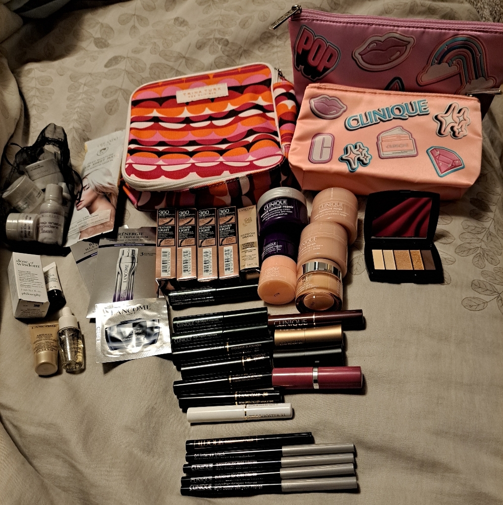 Lancome And Clinique Makeup And Skin Care (New And Never Used)